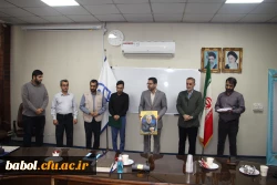 با حضور مسئولان بسیج شهرستان و جمعی از مسئولین در مرکز بابل برگزار گردید:
 تودیع و معارفه مسئول بسیج دانشجویی مرکز
 2