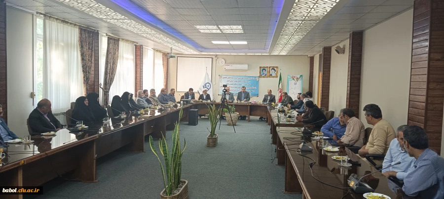 آئین تکریم ومعارفه سرپرست جدید و معارفه معاونت هماهنگی  مرکز آموزش عالی شهید رجایی بابل 5