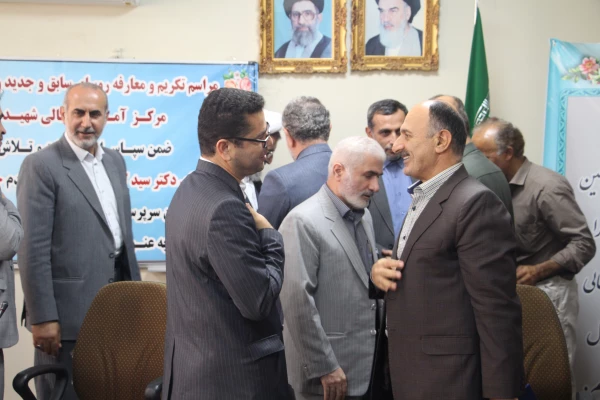 آئین تکریم ومعارفه سرپرست جدید و معارفه معاونت هماهنگی  مرکز آموزش عالی شهید رجایی بابل 9